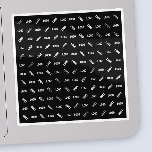 Uw Logo/Afbeelding | Uniek modern geometrisch patr Sticker