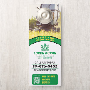Uw Logo-bedrijf Lawn Care-service