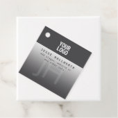 Uw Logo, bedrijfsnaam & monogram Bedankjes Labels (In situ)