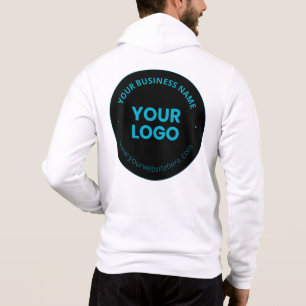 Uw Logo   Bewerkbare bedrijfsnaam & website Hoodie