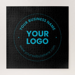 Uw Logo Bewerkbare bedrijfsnaam & website Legpuzzel