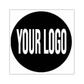 Uw Logo Business Handle Rubberstempel (Afrduk)