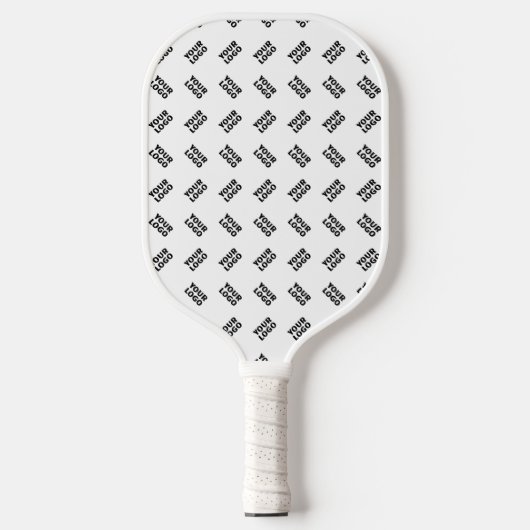 Uw Logo | eenvoudig afwisselend herhalingspatroon Pickleball Paddle (Voorkant)