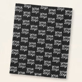 Uw Logo | Eenvoudig herhalend Logo-patroon Fleece Deken