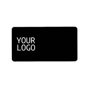 Uw Logo Eenvoudige Logo-vervanging Etiket