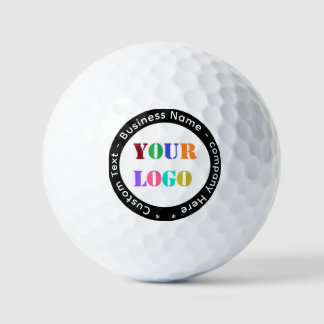 Uw Logo en Aangepaste Tekst Gegraveerde Golfballen