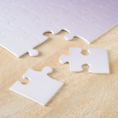 Uw Logo en bewerkbare achtergrondkleurverloop Legpuzzel (Zijkant)