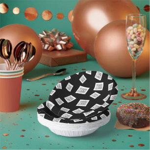 Uw Logo, foto of ander Afbeelding Willekeurige p Papieren Kommen