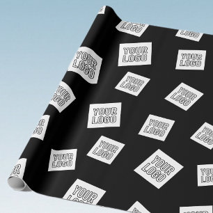 Uw logo, foto of andere afbeelding Willekeurige Cadeaupapier
