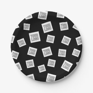 Uw logo, foto of andere afbeelding Willekeurige Papieren Bordje