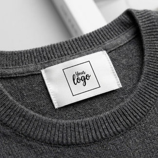Uw Logo Gepersonaliseerd Kledinglabel Knip en Naai Lint