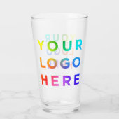 Uw Logo Gepersonaliseerde Bierbril 16oz Om het eve Glas (Achterkant)