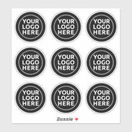 Uw Logo hier 9-pack sticker Stickers