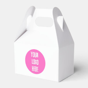 Uw logo hier Aangepaste Favor Dozen Bedankdoosjes