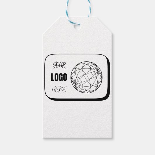 Uw Logo Hier Cadeaulabel (Voorkant)