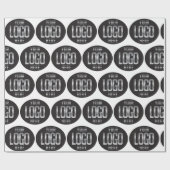 Uw Logo hier op witboek Cadeaupapier (Vlak)