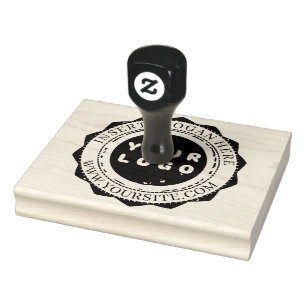Uw Logo hier Rubberstempel