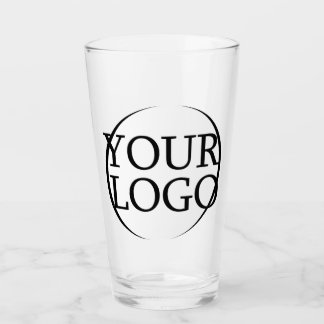 Uw Logo hier Schattige Funny Creëer Uw eigen ontwe Glas