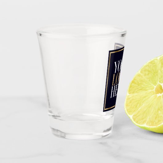 Uw Logo hier Shot Glas (Links)