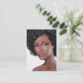 Uw Logo hier Visitekaartje (Staand voorkant)