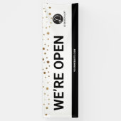 Uw Logo hier Wij staan open voor uw bedrijf Spandoek (Verticaal)