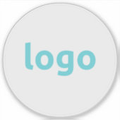 Uw Logo hier zakelijke marketing Stickers (Voorkant)