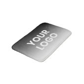 Uw Logo & modern bewerkbaar kleurverloop Badmat (Gekanteld)
