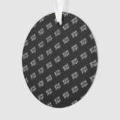 Uw Logo | Modern Herhalend Patroon Ornament (voorkant)