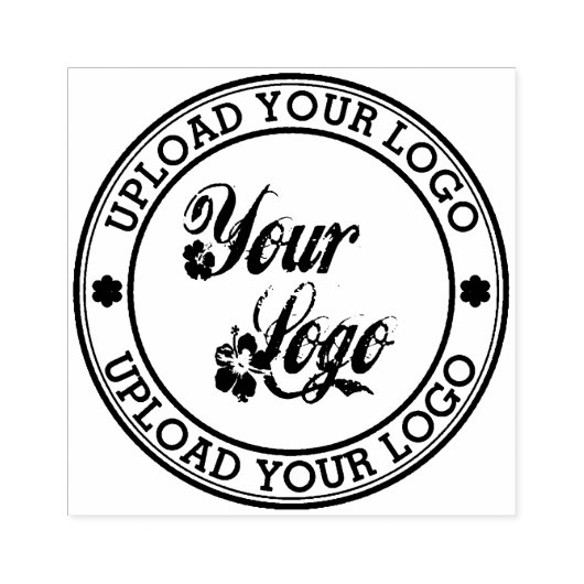 Uw Logo of Afbeelding aangepaste rubberen stempel (Afrduk)