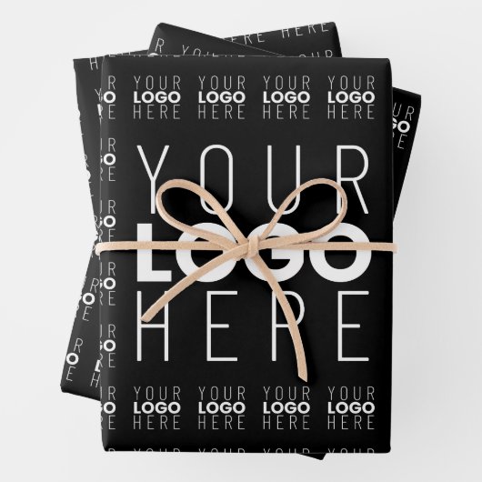 Uw Logo of Afbeelding betegeld patroon groot centr Inpakpapier Vel (In situ)