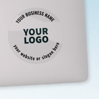 Uw Logo of Afbeelding Vet Bewerkbare tekst Transpa Sticker