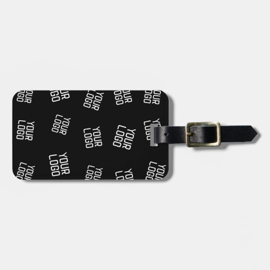 Uw Logo of Afbeelding | willekeurig uitziende Sjab Bagagelabel (Voorkant horizontaal)