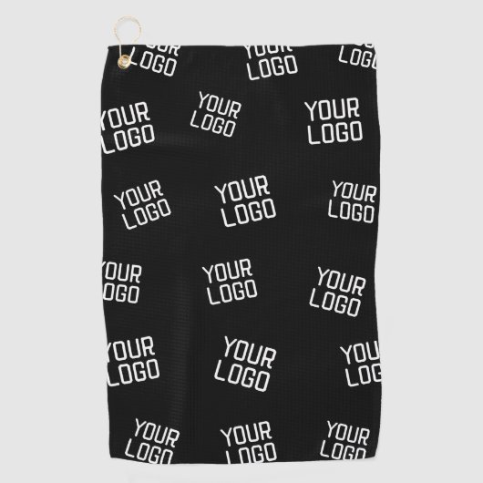 Uw Logo of Afbeelding | willekeurig uitziende Sjab Golfhanddoek (Voorkant)