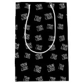 Uw logo of afbeelding | Willekeurige sjabloonweerg Medium Cadeauzakje (Voorkant)