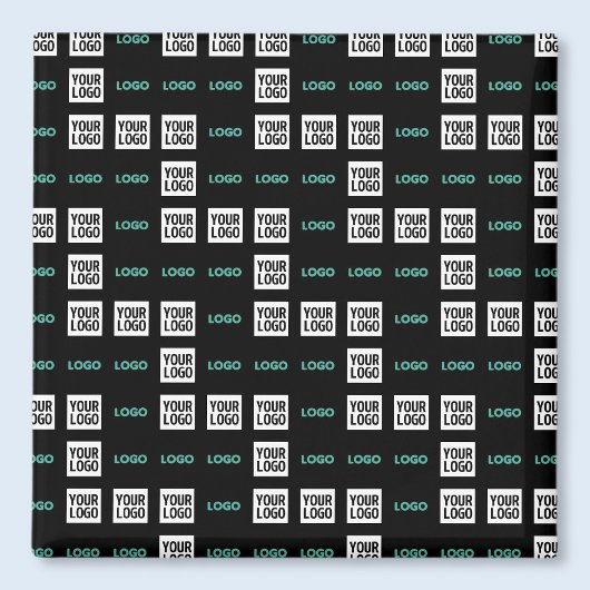 Uw Logo of Afbeelding | Zig Zag patroon met twee a Magneet