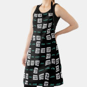 Uw Logo of Afbeelding | Zig Zag patroon met twee a Schort (Insitu)