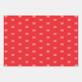 Uw Logo of een Afbeelding/ontwerp wordt automatisc Inpakpapier Vel (Voorkant)