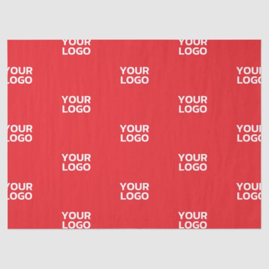 Uw Logo of een Afbeelding/ontwerp wordt automatisc Tissuepapier (Voorkant)