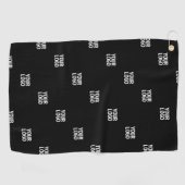 Uw Logo of een ander Afbeelding | Diagonal Stripes Golfhanddoek (Horizontaal)