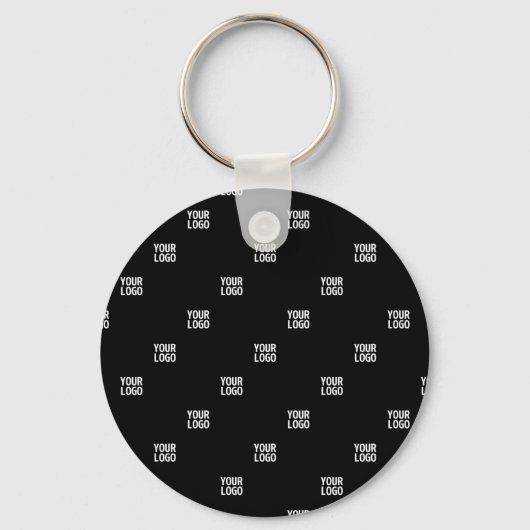 Uw Logo of een ander Afbeelding | Diagonal Stripes Sleutelhanger (Achterkant)