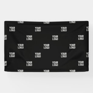 Uw Logo of een ander Afbeelding Diagonal Stripes Spandoek