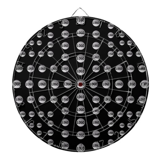 Uw Logo of een ander Afbeelding | Uniek modern pat Dartbord (Voorkant)