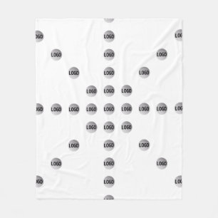 Uw Logo of een geüpload Afbeelding sterpatroon Fleece Deken