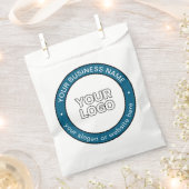 Uw logo of ontwerp & aanpasbare cirkeltekst bedankzakje (Geknipt)