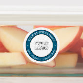 Uw Logo of ontwerp en circulaire tekst Labels (Aangebracht)