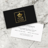 Uw Logo op om het even welke kleurenachtergrond Visitekaartje