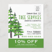 Uw Logo Professional Tree Services Flyer (Voorkant)