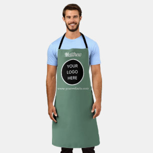 Uw Logo Sage Green website Yellow Business Schort