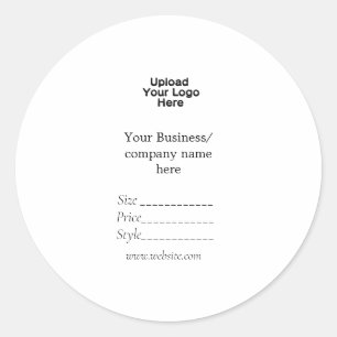 Uw logo social media QR code Prijs labels