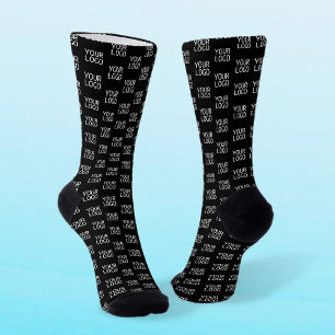 Uw Logo   Stijlvol Half-Step-Patroon Sokken